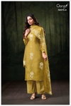 Aarisha 4215 By Ganga Bemberg Silk Embroidery Work Salwar Kameez Wholesalers In Delhi
